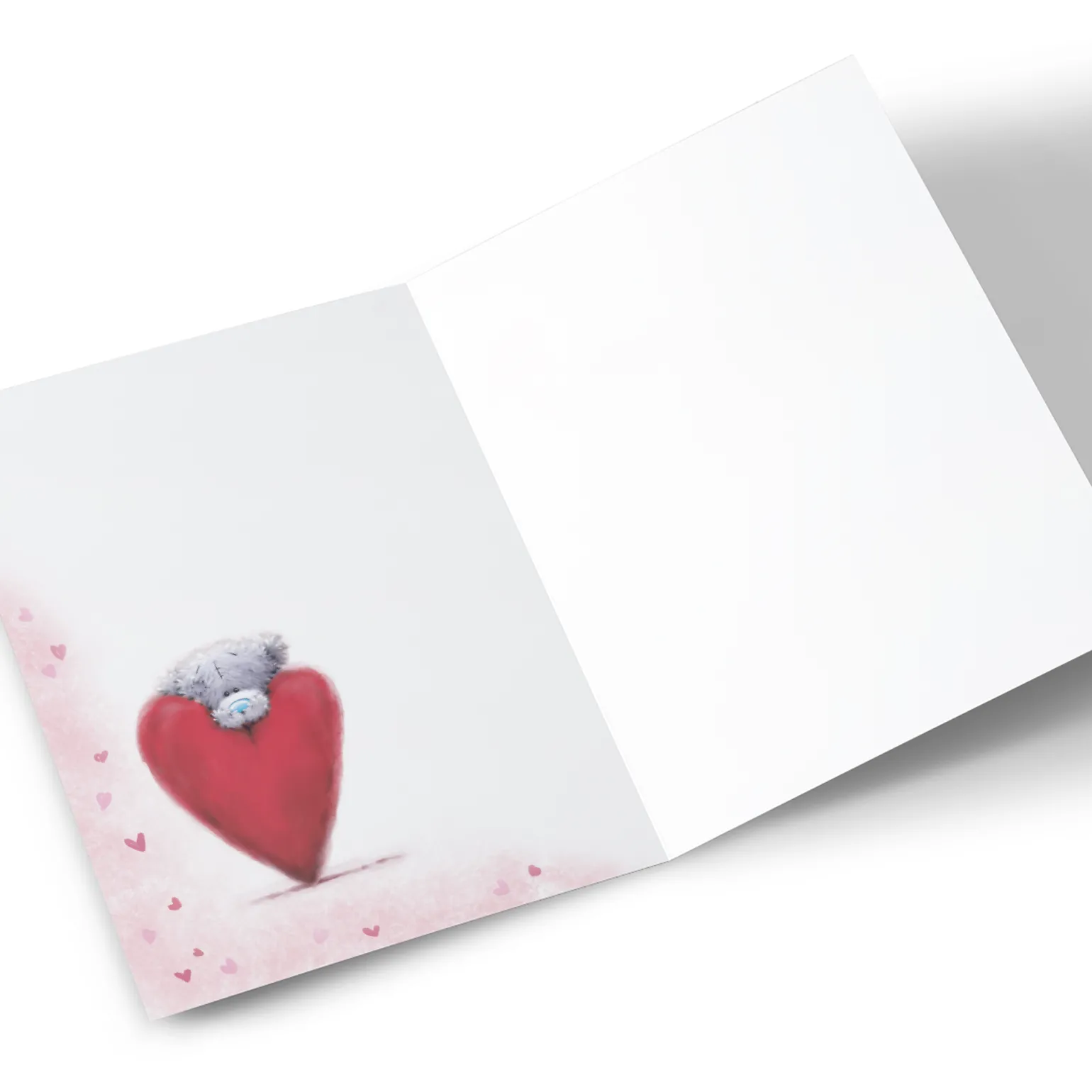 Personalised Tatty Teddy Valentine's Day Card - Teddy Heart, For My Valentine