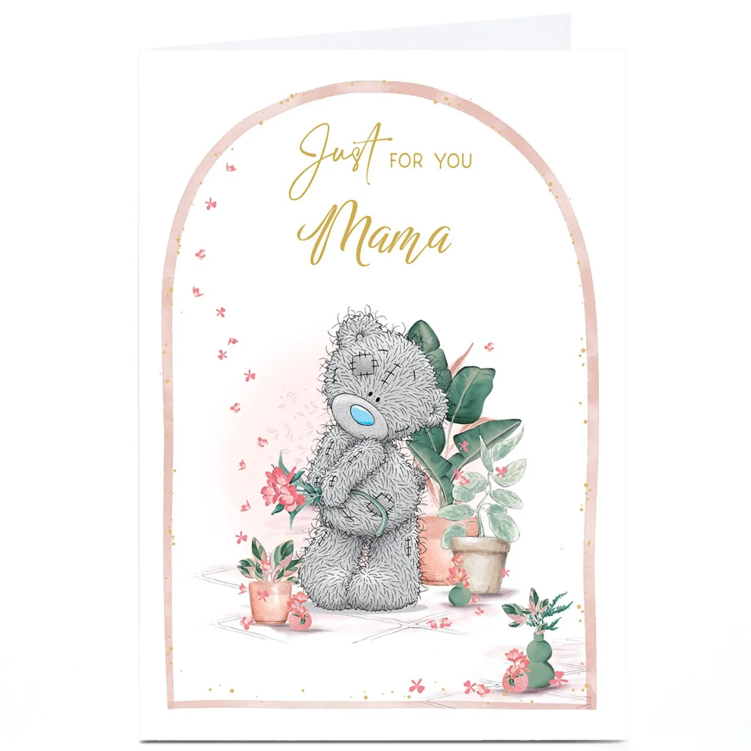 Personalised Tatty Teddy Mother's Day Card - Just for You, Mama