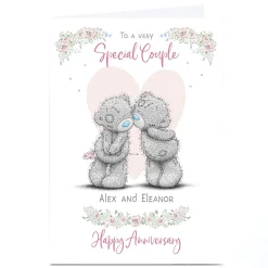 Personalised Tatty Teddy Anniversary Card - Special Couple