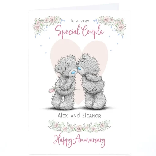 Personalised Tatty Teddy Anniversary Card - Special Couple