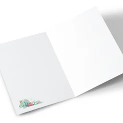Personalised Tatty Teddy Christmas Card - To a Wonderful Fiance