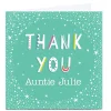 Personalised Thank You Card - Stars & Dots