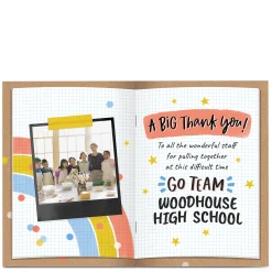 Personalised Thank You Card - Pulling Together