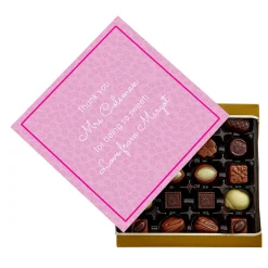 Personalised Thank You Teacher Belgian Chocolates - For Being so Sweet