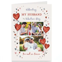Personalised Valentine's Day Card - You and Me Forever