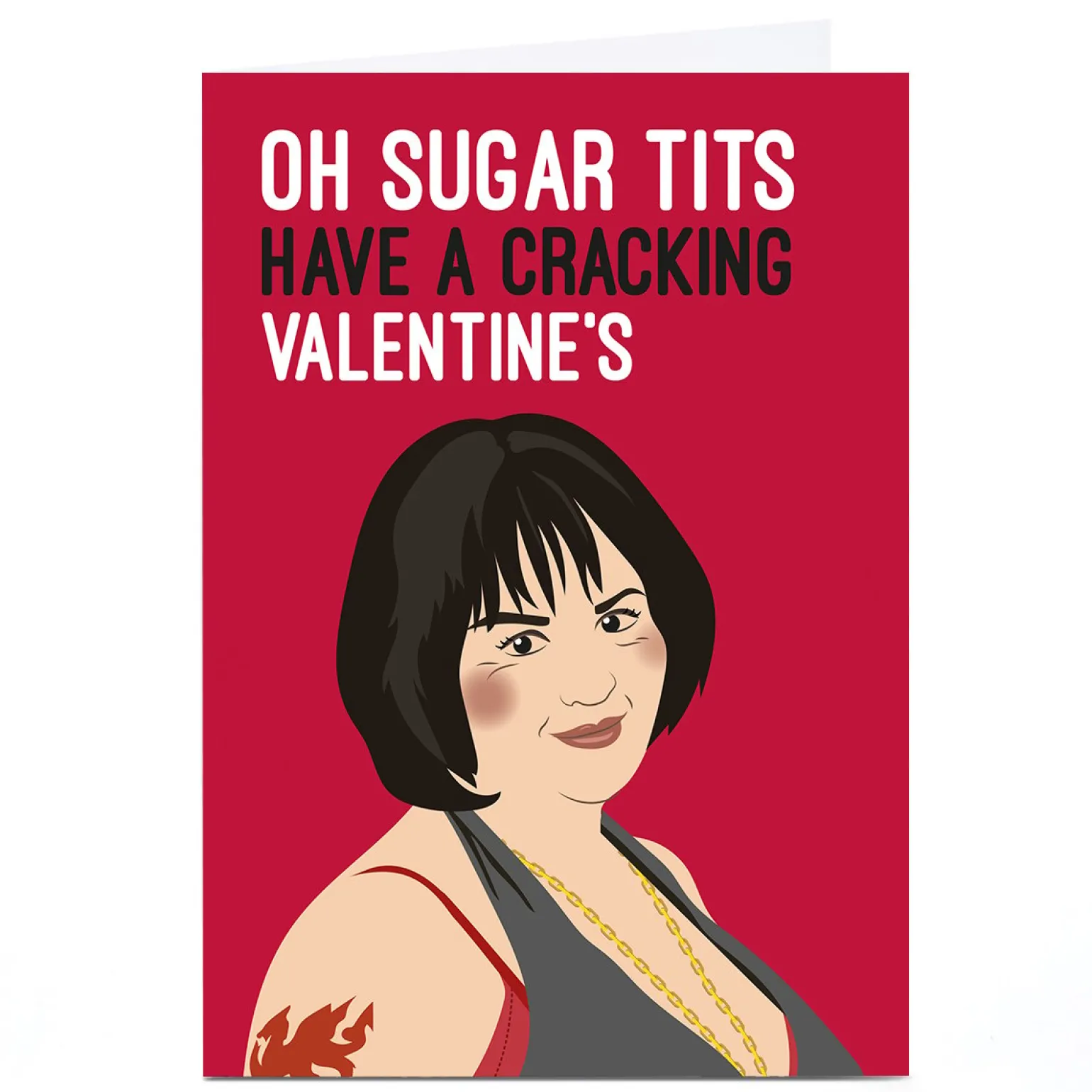 Personalised Valentine's Day Card - Have A Cracking Valentine's