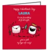 Personalised Valentine's Day Card - It Was Friendship