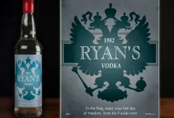 Personalised Vodka - Eagle Design