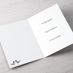 Personalised Wedding Card - Mr & Mr, Love Birds