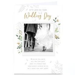 Personalised Wedding Card - Newly Wedded Bliss