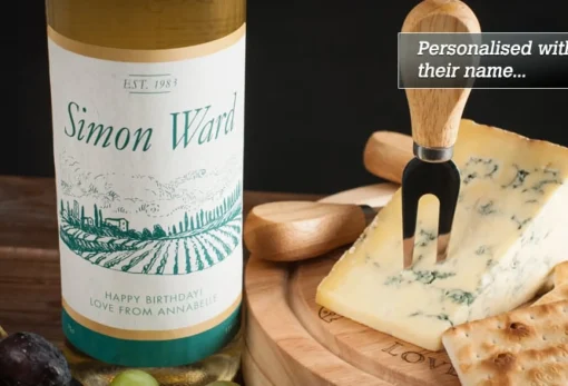 Personalised Wine - Vineyard