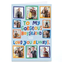 Photo Aimee Stevens Birthday Card - To my Gorgeous Boyfriend