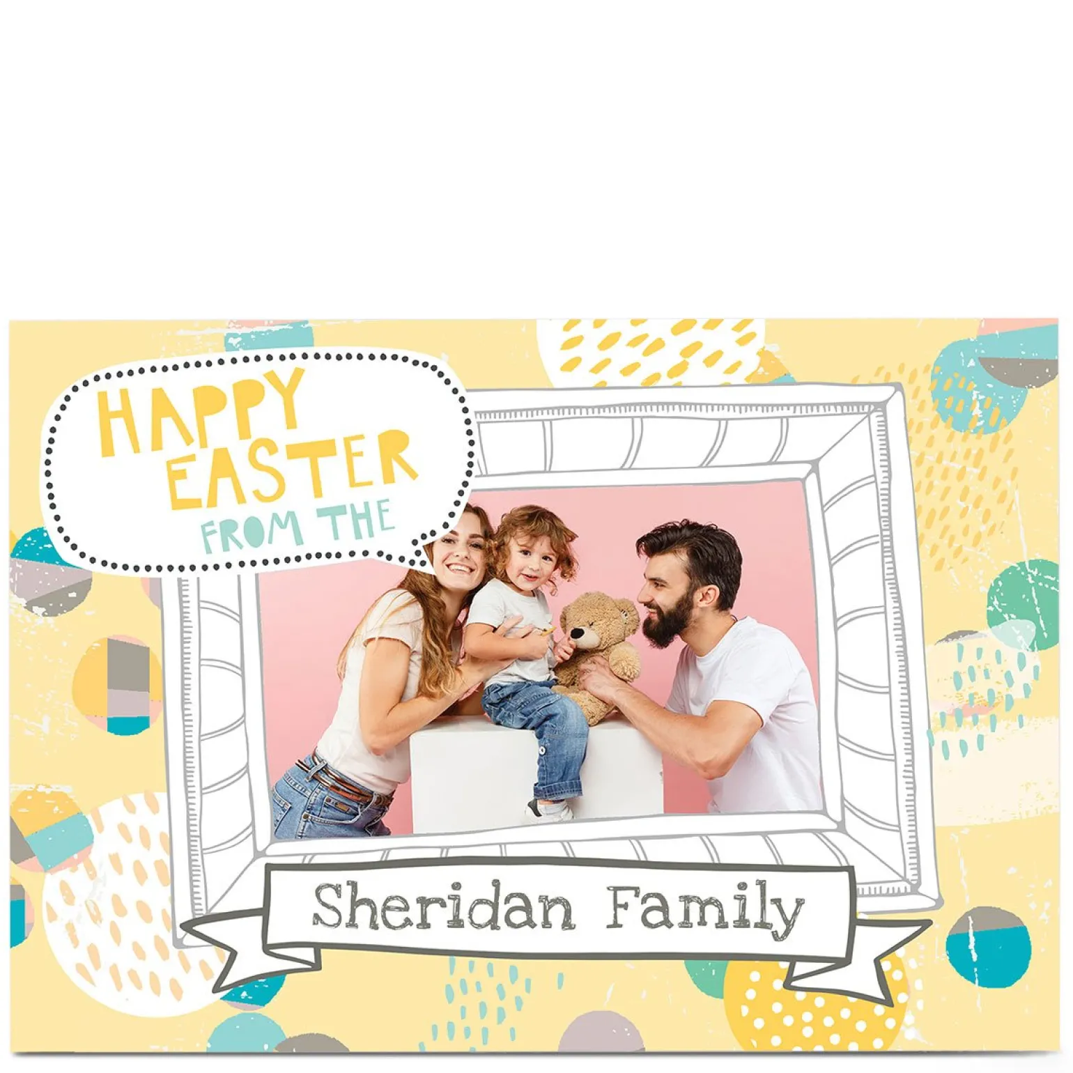 Photo Bev Hopwood Easter Card - From The Family