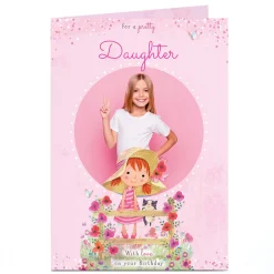 Photo Birthday Card - For a Pretty...