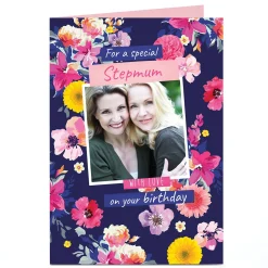 Photo Birthday Photo Card - For A Special Stepmum