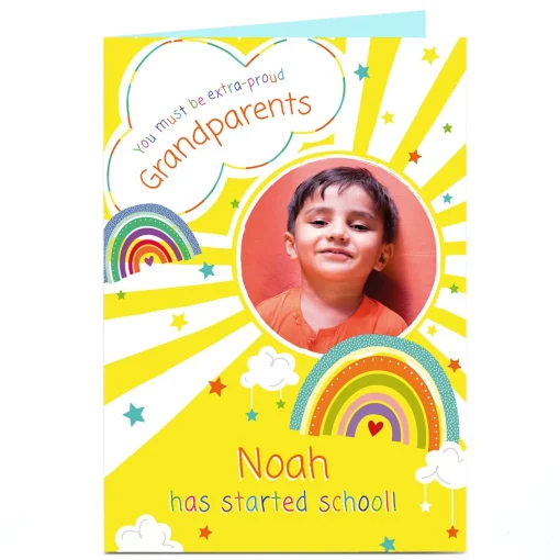 Photo Card - Extra Proud School Starter