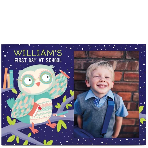 Photo Card - First Day of School
