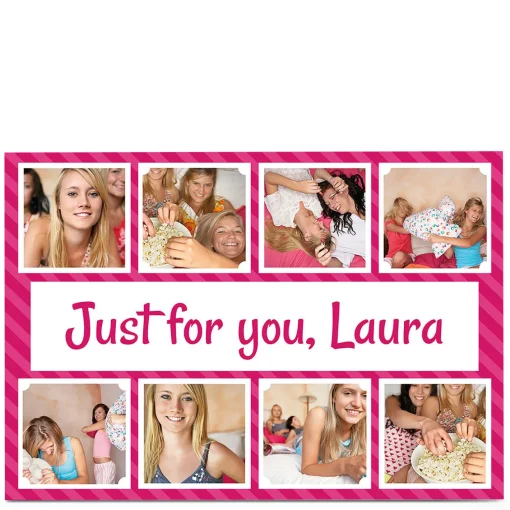Photo Card - Pink Just For You