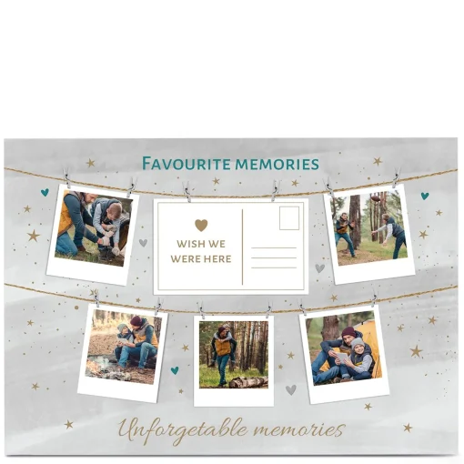 Photo Card - Unforgettable Memories
