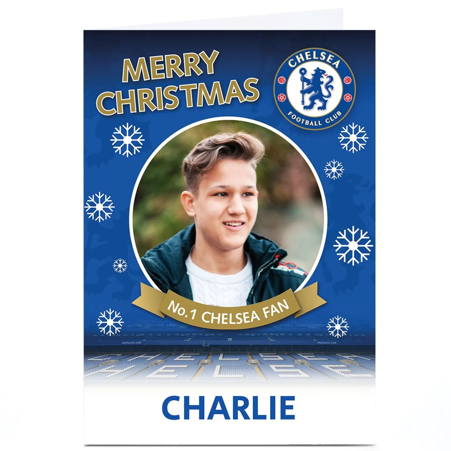 Photo Chelsea FC Christmas Card