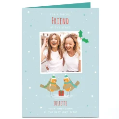 Photo Christmas Card - Best Gift Ever, Friend