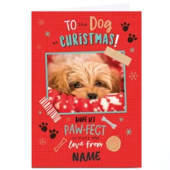 Photo Christmas Card - To the Dog at Christmas