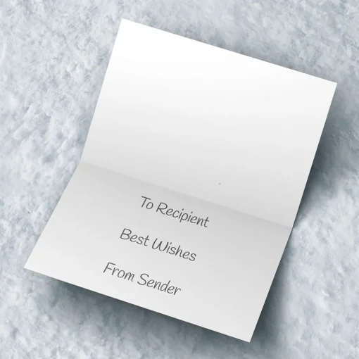 Photo Christmas Card - To A Special Dad