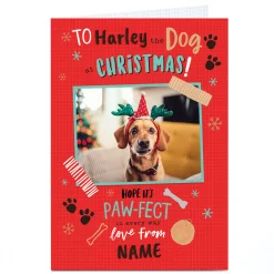 Photo Christmas Card - To [Name] The Dog