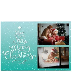 Photo Christmas Card -Very Merry Christmas