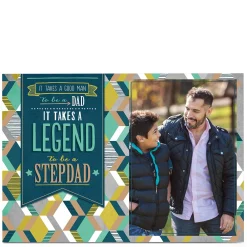 Photo Father's Day Card - Legend Stepdad