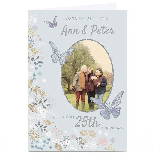 Photo Kerry Spurling Anniversary Card - 25th Anniversary