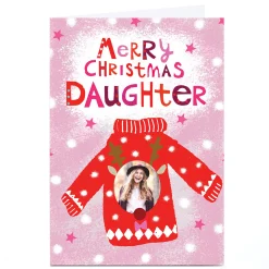 Photo Lindsay Kirby Christmas Card - Christmas Jumper, Daughter