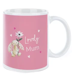 Photo Mug - Lovely Rabbit with Flower