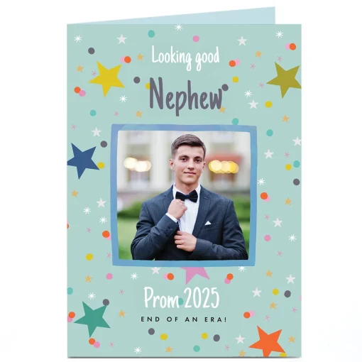 Photo Prom Card - End of An Era Stars, Nephew