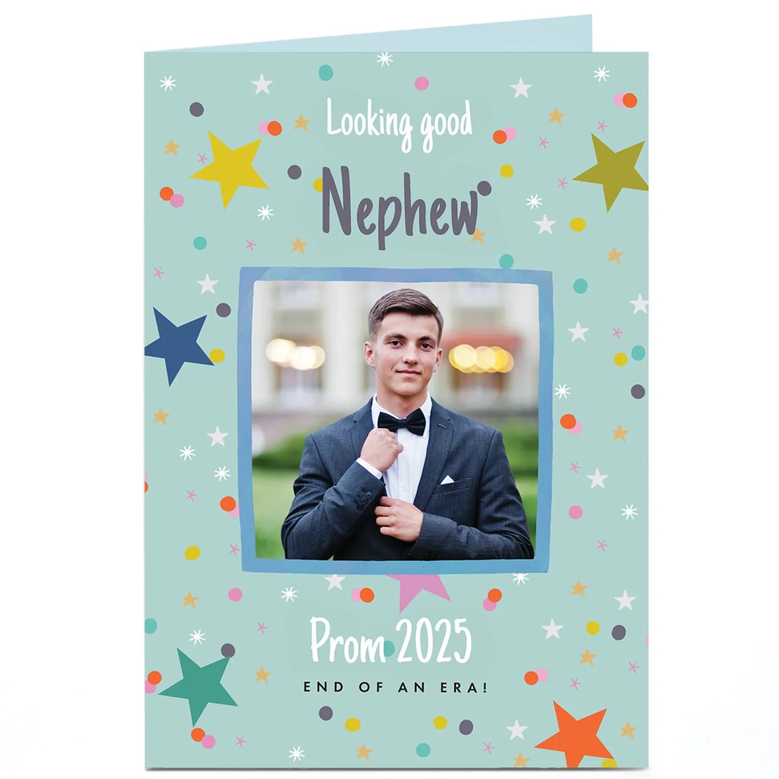 Photo Prom Card - End of An Era Stars, Nephew
