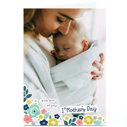 Photo 1st Mother's Day Card - With Love