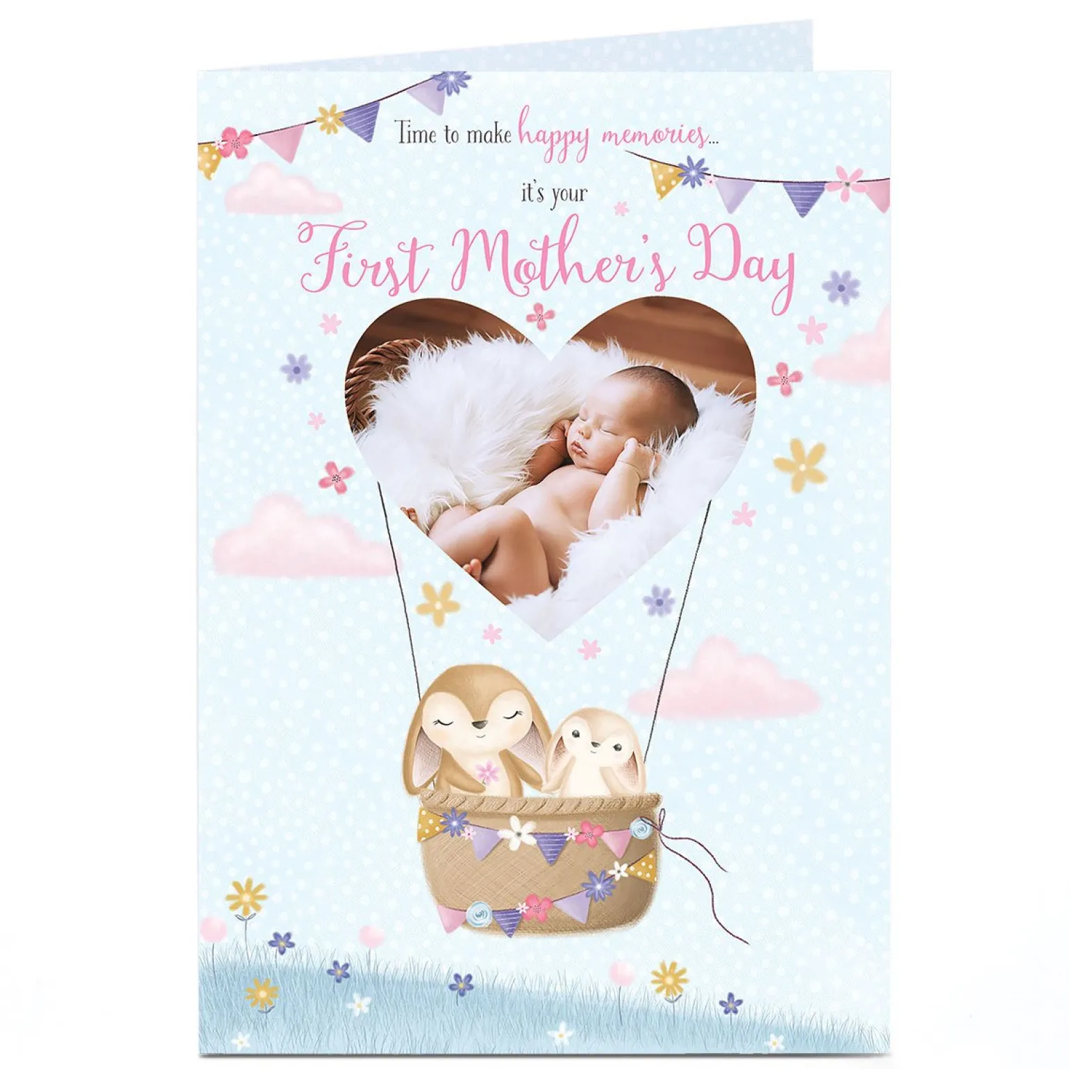 Photo 1st Mother's Day Card - Make Happy Memories