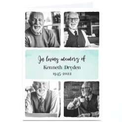 Photo Sympathy Card - In Loving Memory