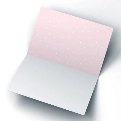 Photo Thank You Card - Hearts & Any Message