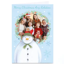 Photo The Snowman Christmas Card - Merry Christmas, Any Relation