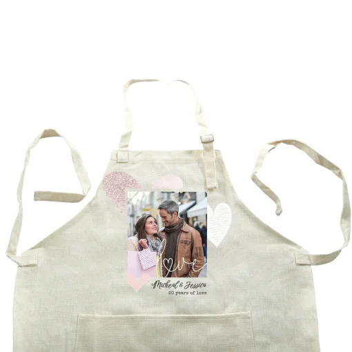 Photo Upload Apron - Years of Love