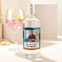 Photo Upload Personalised Gin - The Gin-vinsible