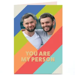 Photo Valentine's Day Card - You Are My Person