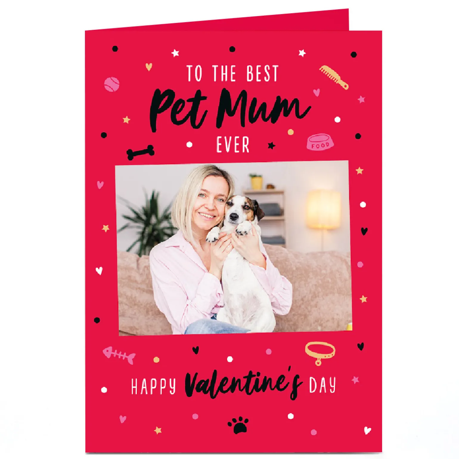 Photo Valentine's Day Card - From the Pet, Best Pet Mum