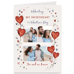 Photo Valentine's Day Card - You and Me Forever, Sweetheart
