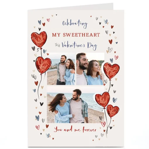 Photo Valentine's Day Card - You and Me Forever, Sweetheart