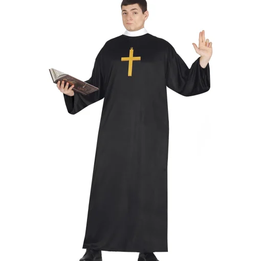 Priest Adult Fancy Dress Costume