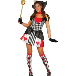 Queen of Hearts Adult Fancy Dress Costume