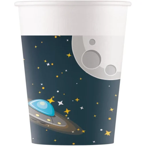 Rocket Space Party Tableware & Decorations Bundle - 16 Guests