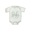 Sage Babygrow Paper Napkins - Pack of 16